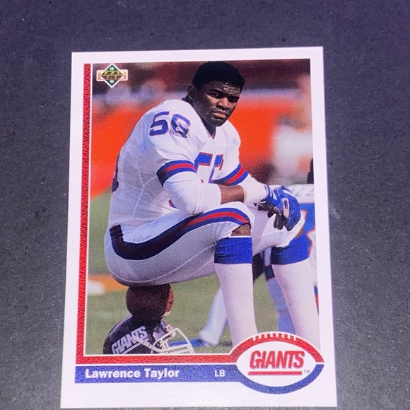 Lawrence Taylor ‘L.T.’ Cards (5) 1990-1991 - Picture 7 of 12